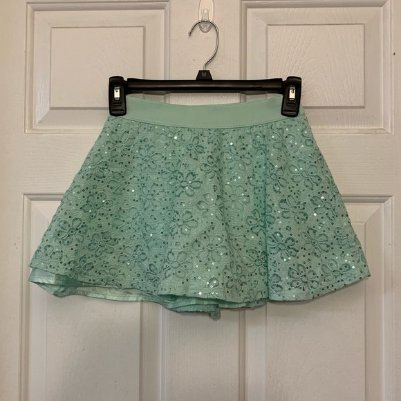 Justice Other - Buy 2 get 2 free! Mint lace skirt